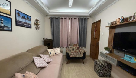 Apartamento com 2 dormitórios à venda, 62 m² por R$ 375.000,00 - Boqueirão - Santos/SP