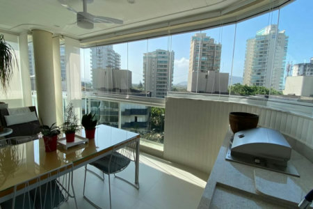 Apartamento com 4 dormitórios, 180 m² - venda por R$ 1.270.000,00 ou aluguel por R$ 8.350,00/mês - Enseada - Guarujá/SP