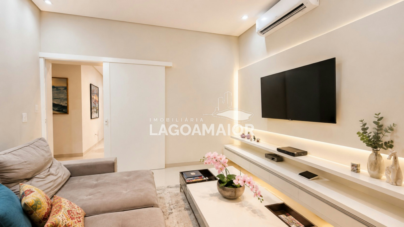 Casa à venda com 3 quartos, sendo 1 suíte,  no condomínio Portal Das Àguas, Três Lagoas - MS