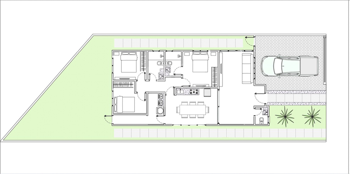 Casa à venda com 3 suítes em Vila Renô, Ponta Porã, MS