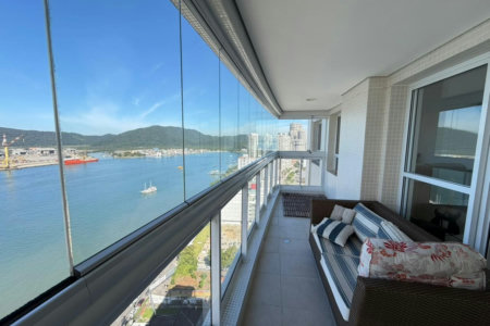 Apartamento com 3 dormitórios à venda, 189 m² por R$ 2.350.000,00 - Ponta da Praia - Santos/SP