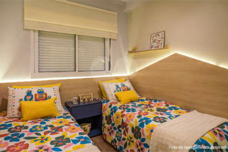 56m² - 2d/1s - Vaga determinada