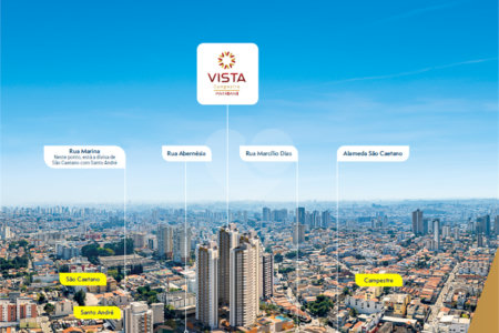 Apartamento à venda com 3 suítes em Santa Maria, Santo André, SP