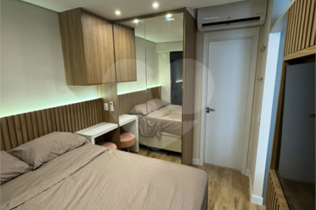 Apartamento à venda com 1 quarto em Brooklin Paulista, São Paulo, SP