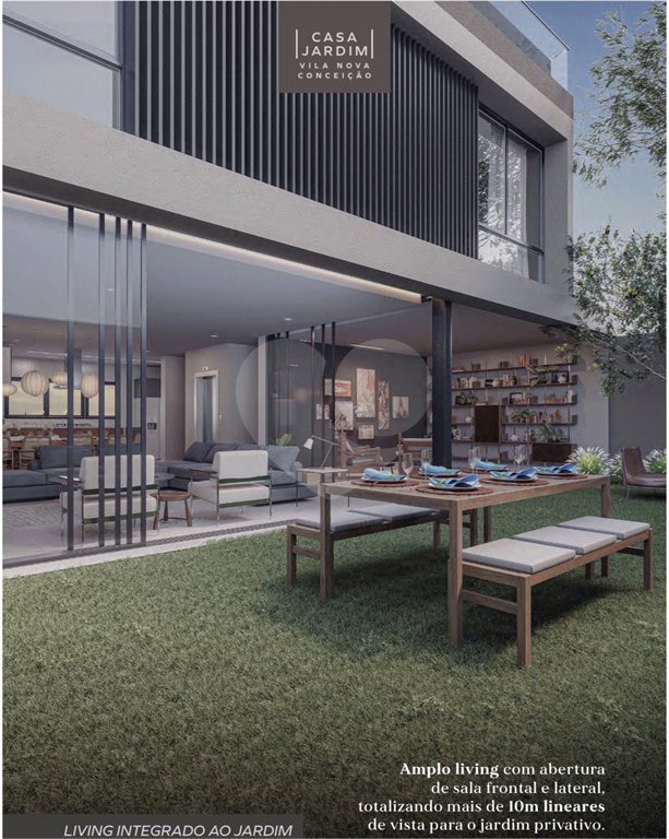 Casa à venda com 3 suítes no condomínio Casa Jardim Vila Nova Conceição, São Paulo - SP