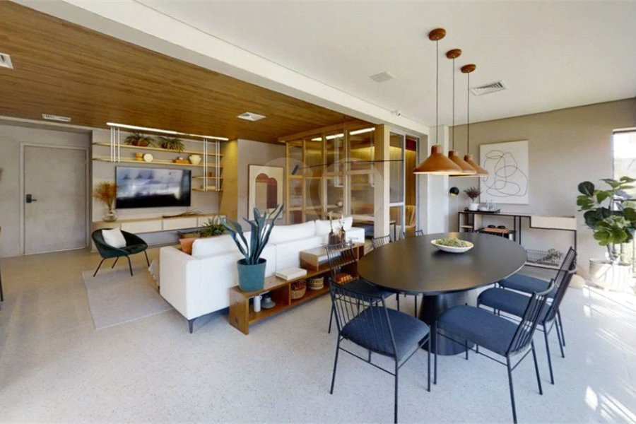 Apartamento novo com 02 Dormitórios e uma Suíte.