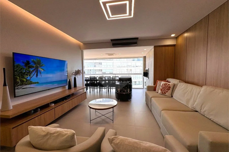 Apartamento à venda com 4 quartos, sendo 3 suítes,  em Riviera de São Lourenço, Bertioga, SP