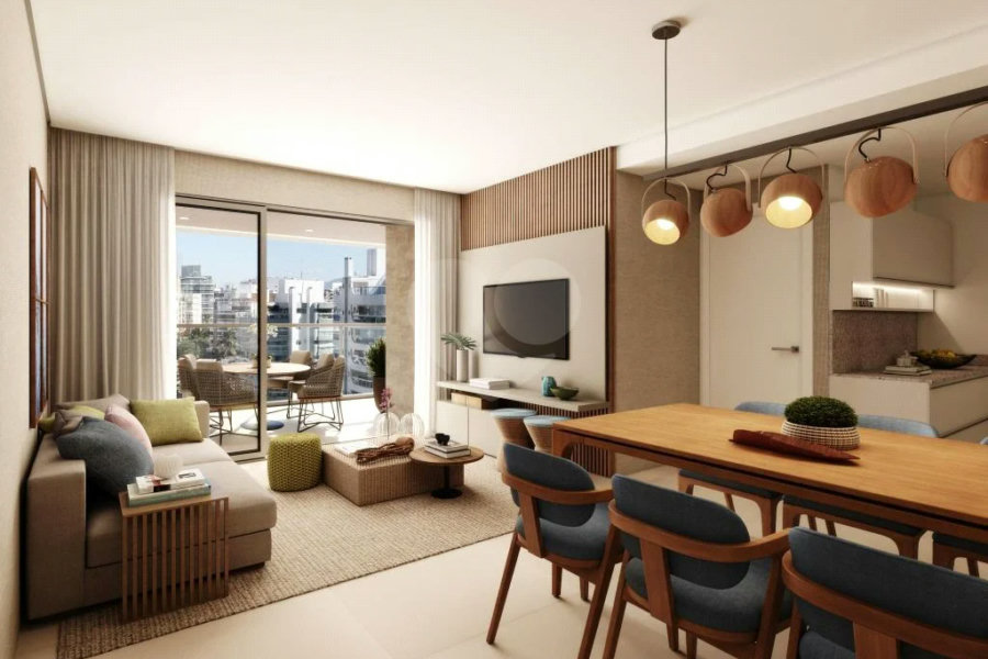 Apartamento à venda com 3 quartos, sendo 1 suíte, em Riviera de São Lourenço, Bertioga, SP