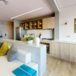 Apartamento novo com 02 Dormitórios e uma Suíte.