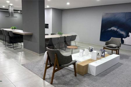 Apartamento com 33m2 - cozinha - 1 quarto - home office - varanda - em Higienópolis.