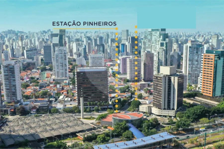 Apartamento à venda com 1 quarto em Pinheiros, São Paulo, SP