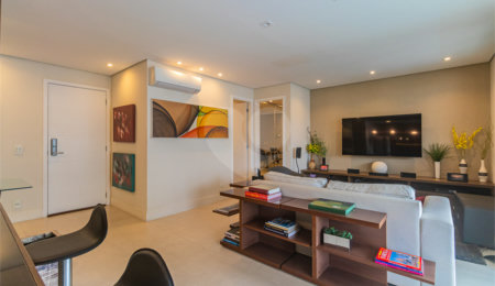Apartamento à venda com 1 suíte em Campo Belo, São Paulo, SP