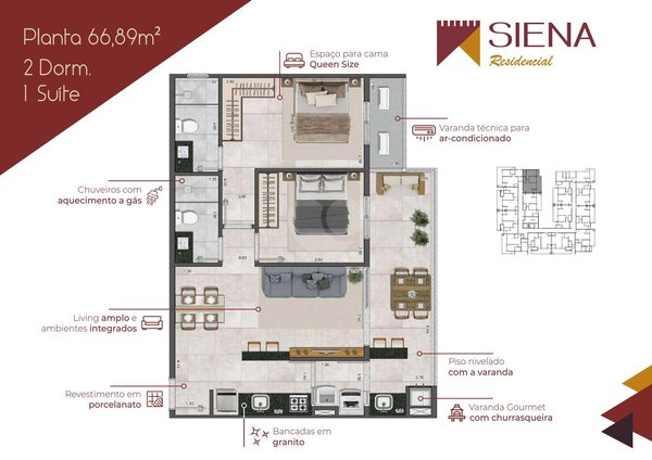Apartamento 66m² 4