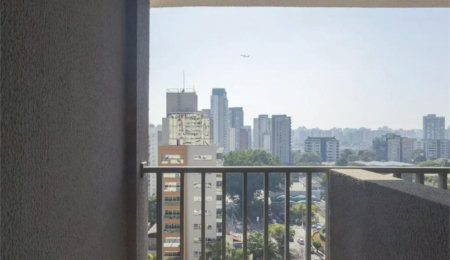 Apartamento à venda com 1 quarto em Brooklin Paulista, São Paulo, SP
