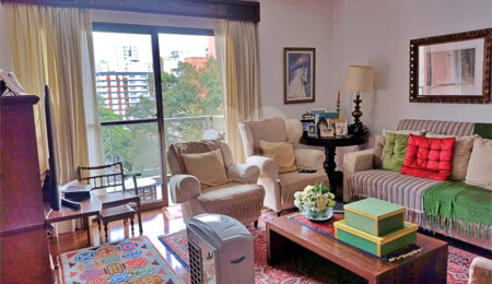 Apartamento à venda com 4 quartos, sendo 3 suítes,  em Indianópolis, São Paulo, SP