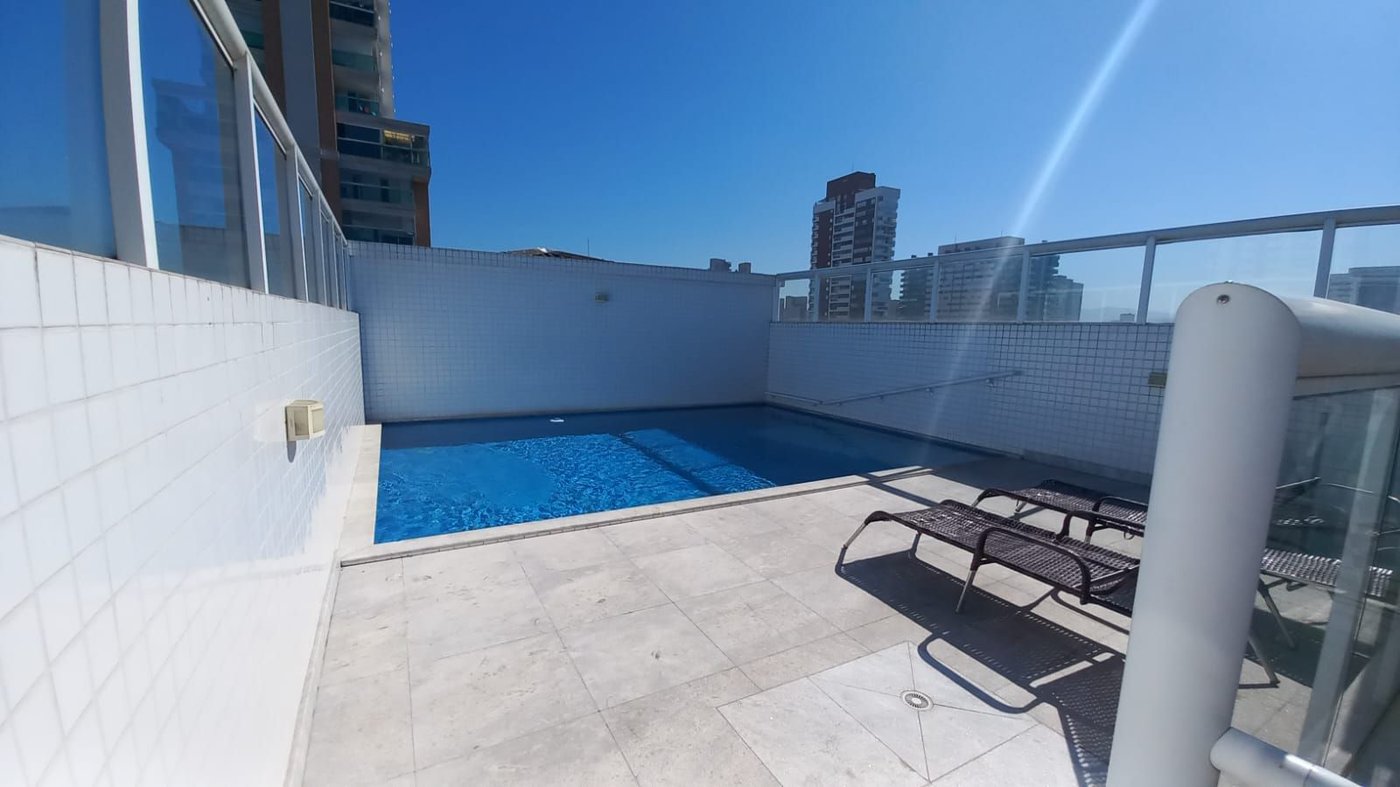Apartamento com 2 dormitórios para alugar, 81 m² por R$ 5.300,00/mês - Boqueirão - Santos/SP