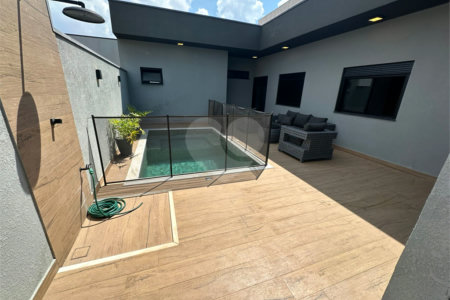 Casa à venda com 3 quartos, sendo 1 suíte, no condomínio Residencial Evidências, Indaiatuba - SP