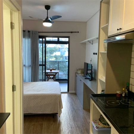 Apartamento à venda ou para alugar com 1 quarto em Pinheiros, São Paulo, SP