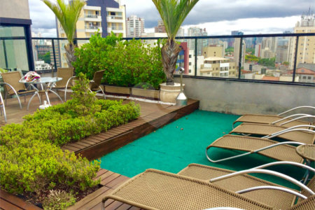 Apartamento à venda ou para alugar com 1 quarto em Vila Olímpia, São Paulo, SP