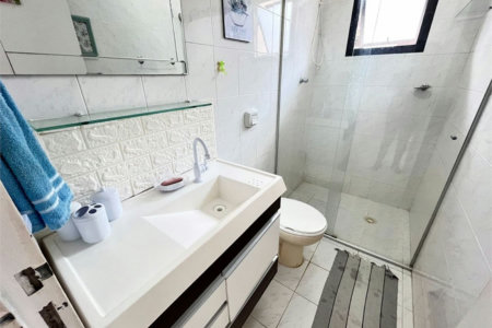 Apartamento com 1 dormitório à venda, 52 m² por R$ 265.000,00 - Jardim Três Marias - Guarujá/SP