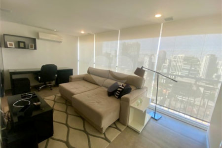 Apartamento para alugar com 1 suíte em Vila Nova Conceição, São Paulo, SP