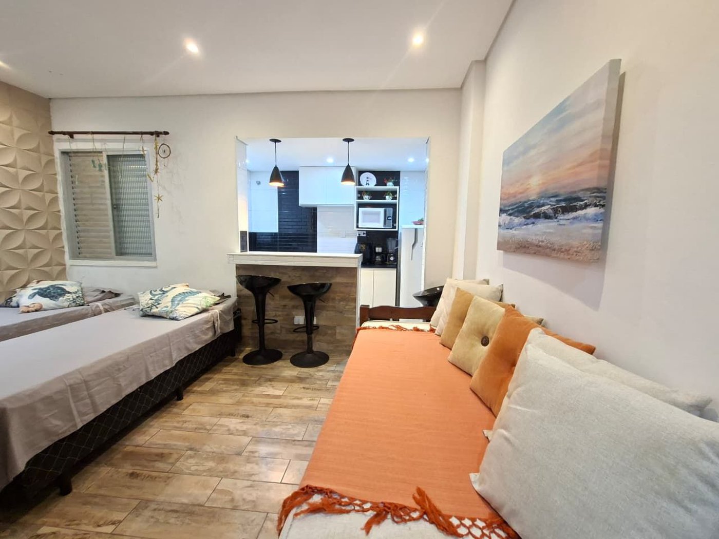 Apartamento com 1 dormitório à venda, 30 m² por R$ 395.000,00 - Embaré - Santos/SP