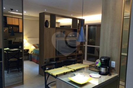 Apartamento à venda com 1 quarto em Brooklin, São Paulo, SP