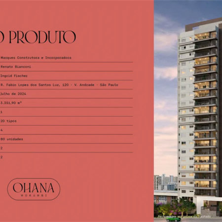 Apartamento à venda com 2 quartos, sendo 3 suítes, em Vila Andrade, São Paulo, SP