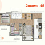 Apartamento à venda com 2 quartos em Vila Andrade, São Paulo, SP