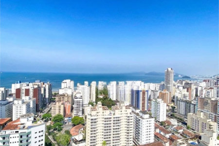 Apartamento com 1 dormitório à venda, 52 m² por R$ 715.000,00 - Embaré - Santos/SP