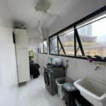Apartamento 3 dormitórios com 2 suítes, 2 vagas demarcadas, no Embaré, Santos