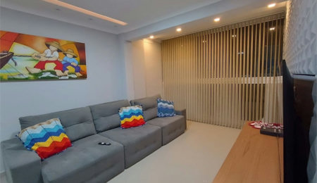 Apartamento Residencial à venda, Loteamento João Batista Julião, Guarujá - AP1731.
