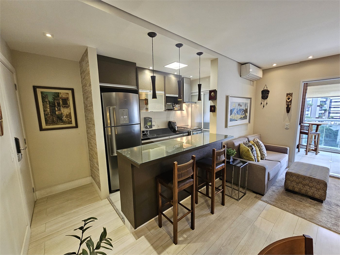 Apartamento para alugar com 2 quartos, sendo 1 suíte,  em Jardim das Acácias, São Paulo, SP