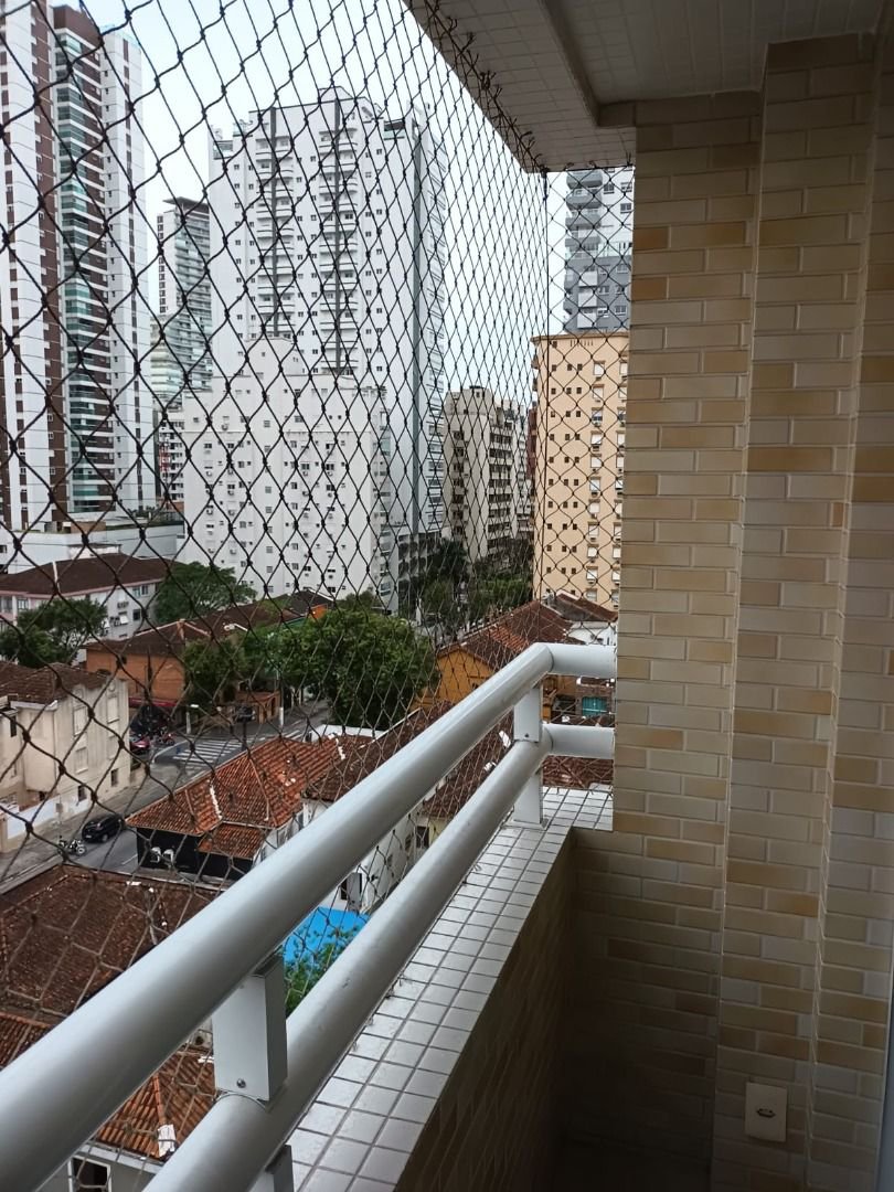 Apartamento com 2 dormitórios para alugar, 58 m² por R$ 4.900,02 - Pompéia - Santos/SP