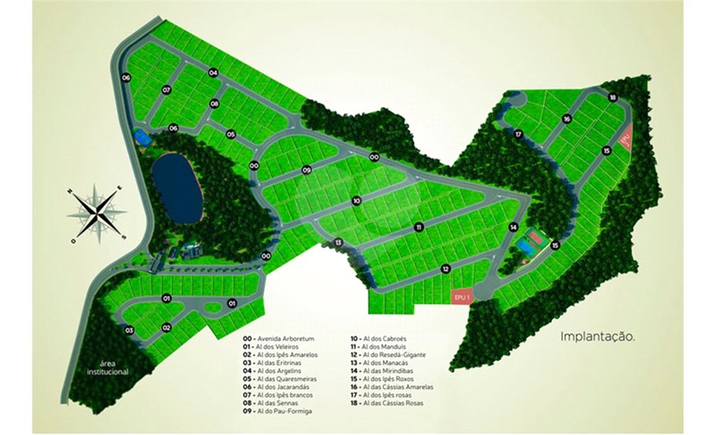 Terreno à venda com 1 suíte no condomínio Residencial Arboretum, Vinhedo - SP