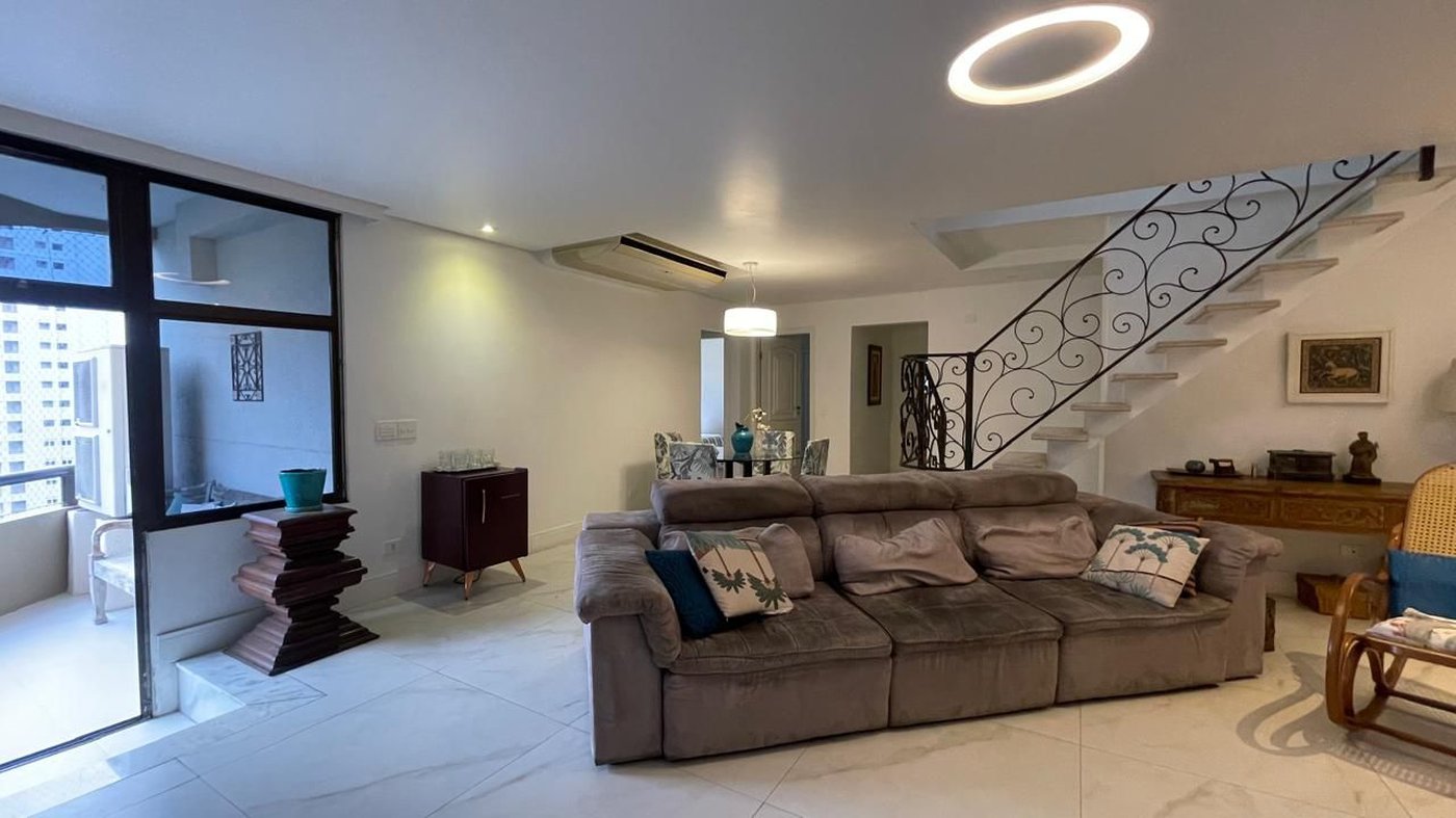 Cobertura à venda, 348 m² por R$ 3.900.000,00 - Aparecida - Santos/SP