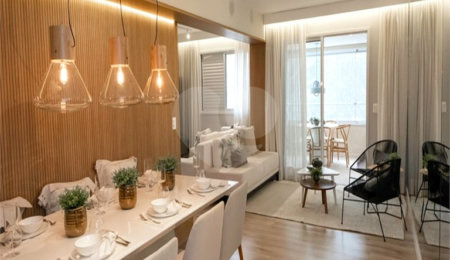 Apartamento à venda com 2 quartos, sendo 1 suíte,  em Campo Grande, São Paulo, SP