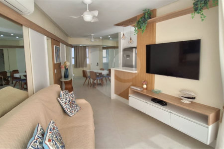Apartamento à venda com 1 suíte em Riviera, Bertioga, SP