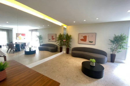 Apartamento com 3 dormitórios à venda, 134 m² por R$ 2.770.000,00 - Boqueirão - Santos/SP