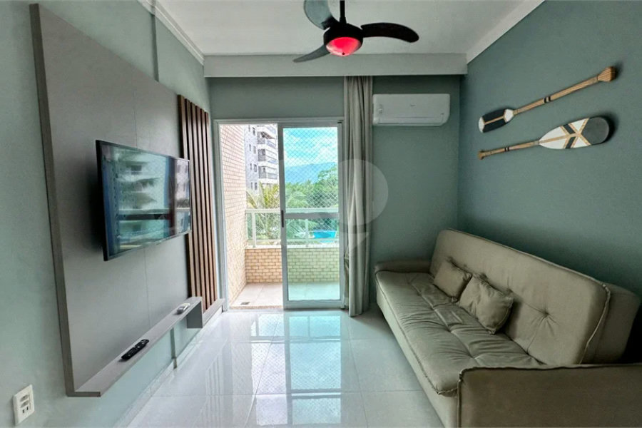 Apartamento à venda com 1 suíte em Riviera de São Lourenço, Bertioga, SP