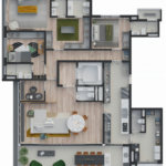 Apartamento à venda com 3 suítes em Jardim Paulista, São Paulo, SP