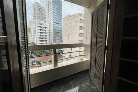 Apartamento para alugar, 110 m² por R$ 5.000,02 - Boqueirão - Santos/SP
