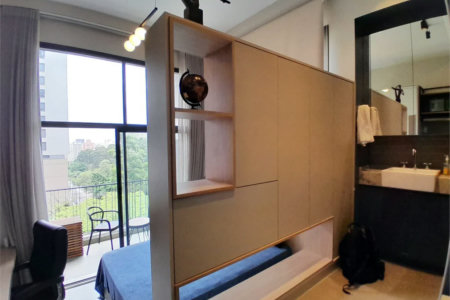 Apartamento à venda com 1 quarto em Pinheiros, São Paulo, SP