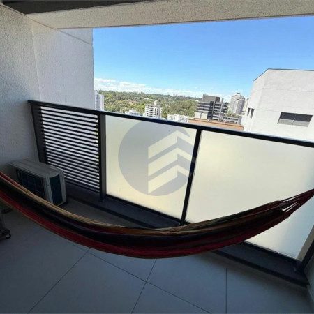 Studio à venda ou para alugar com 1 quarto, sendo 1 suíte, em Brooklin, São Paulo - SP