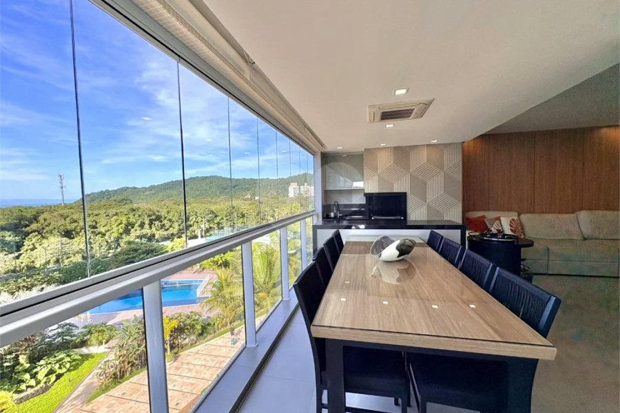 Apartamento à venda com 4 quartos, sendo 3 suítes,  em Riviera de São Lourenço, Bertioga, SP