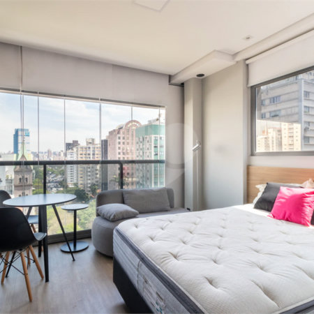 Apartamento à venda com 1 quarto em Jardim Paulista, São Paulo, SP