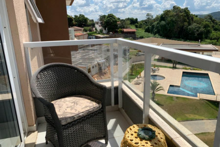 Apartamento à venda com 2 quartos, sendo 1 suíte, em Caetetuba, Atibaia, SP