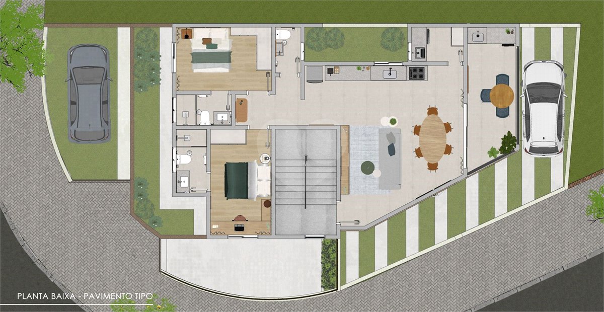 Apartamento à venda com 2 suítes em Bela Vista, Franco da Rocha, SP