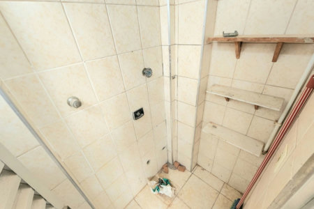 Apartamento próximo da praia com 1 dormitório, 2 banheiros à venda, 55 m² por R$ 420.000 - Pompéia - Santos/SP