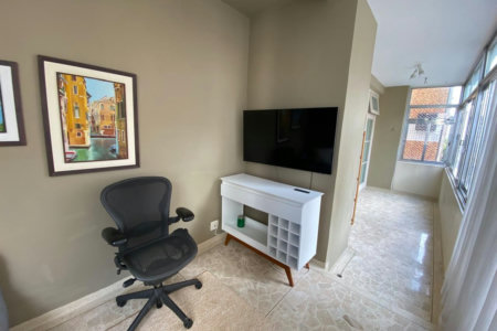 Apartamento com 2 dormitórios para alugar, 163 m² por R$ 6.400,00/mês - José Menino - Santos/SP